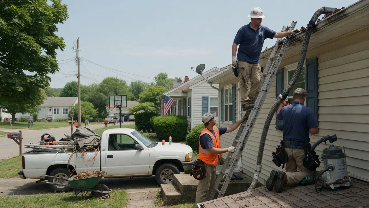 Gutter Installation in Versailles, IL near me